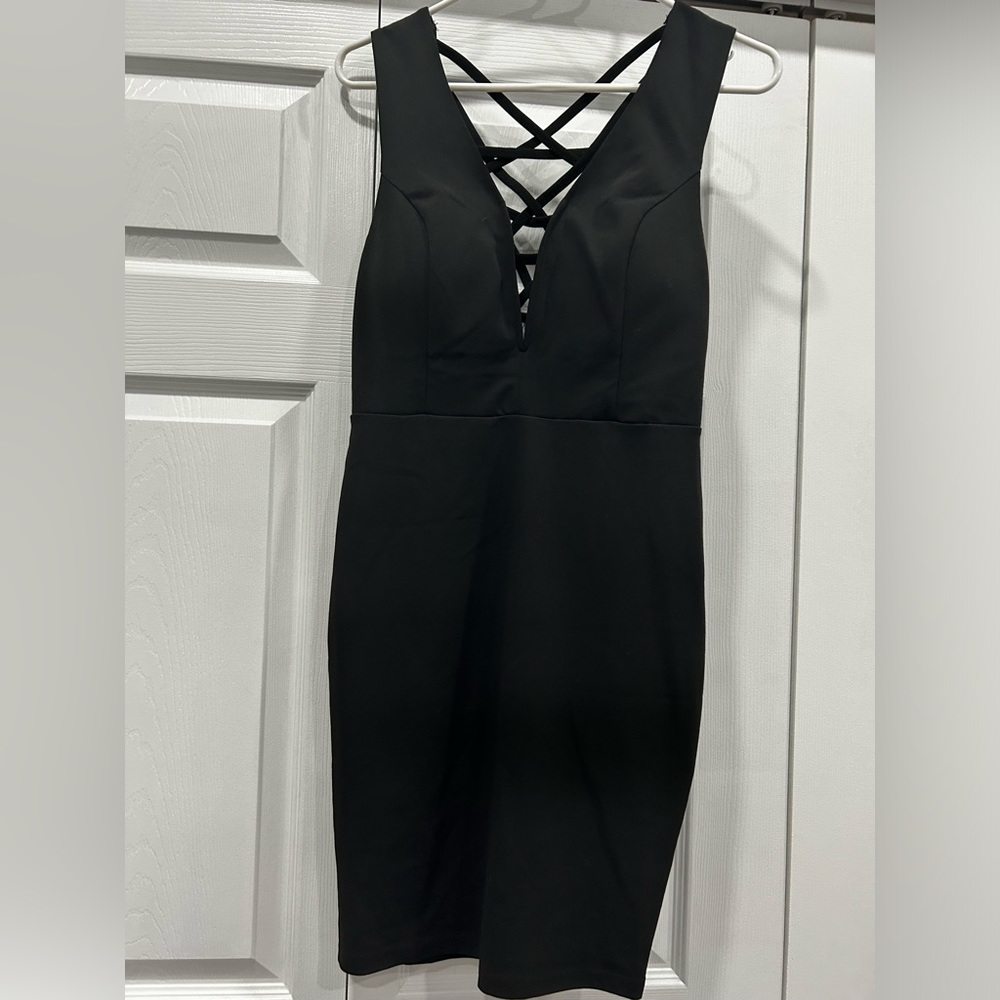A’GACI Black Tight Dress